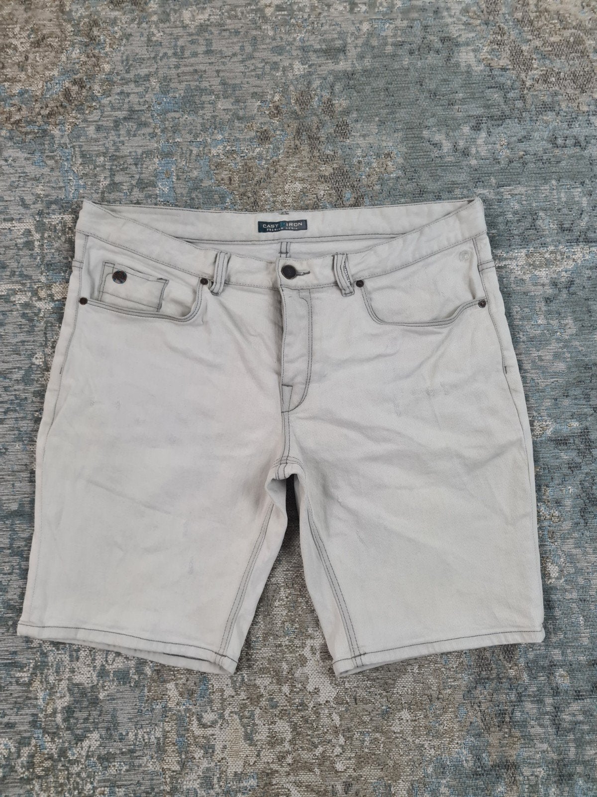 Cast iron Riser Shorts W38 STRETCH Bronno3832 Bronno3834, Kleding | Heren, Spijkerbroeken en Jeans, W36 - W38 (confectie 52/54)