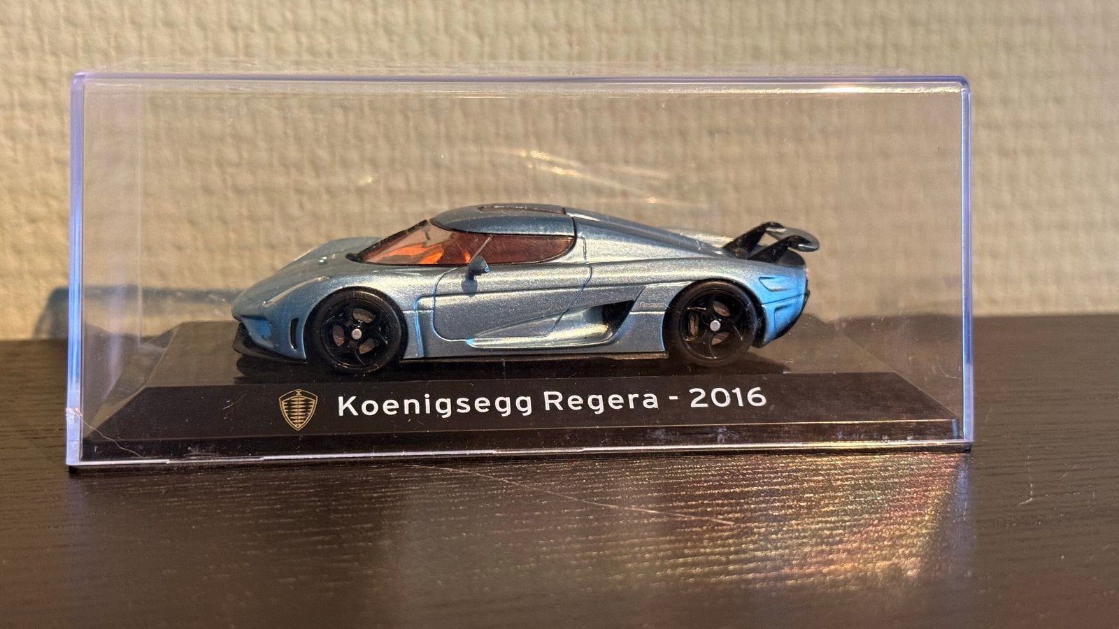 Koenigsegg Regera 2016 1/43 modelauto, Ophalen of Verzenden, Zo goed als nieuw, Auto, Overige merken