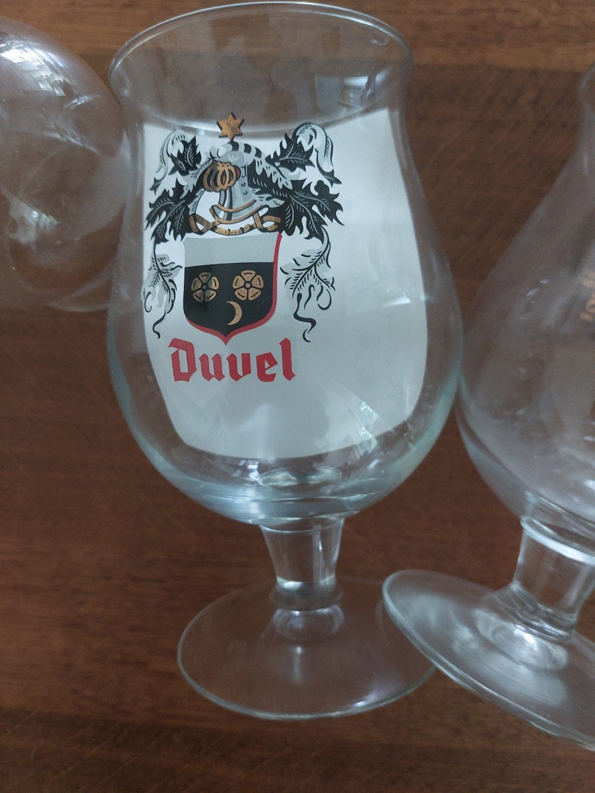 Duvel bierglazen - Set van 3, Antiek en Kunst, Ophalen of Verzenden