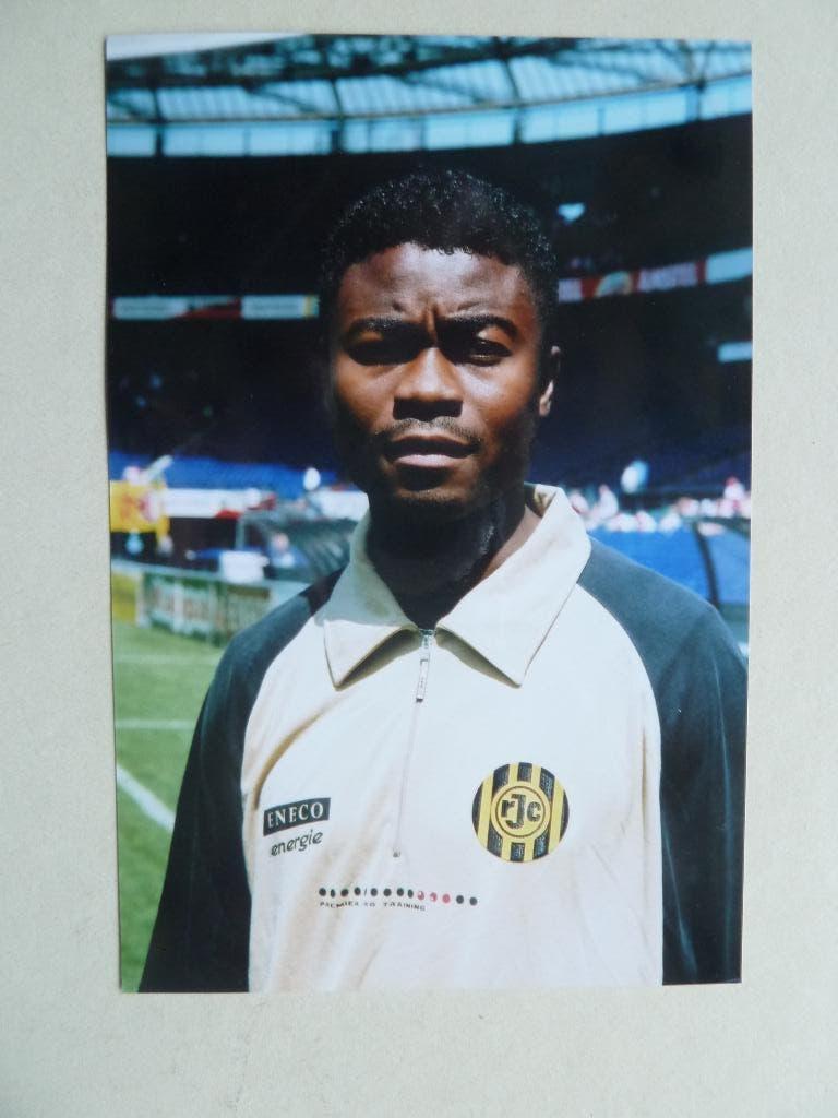 Foto.  Erik.Addo.  Roda JC.  2002/2003    10 x 15 cm, Ophalen of Verzenden, Zo goed als nieuw, Roda JC, Overige typen