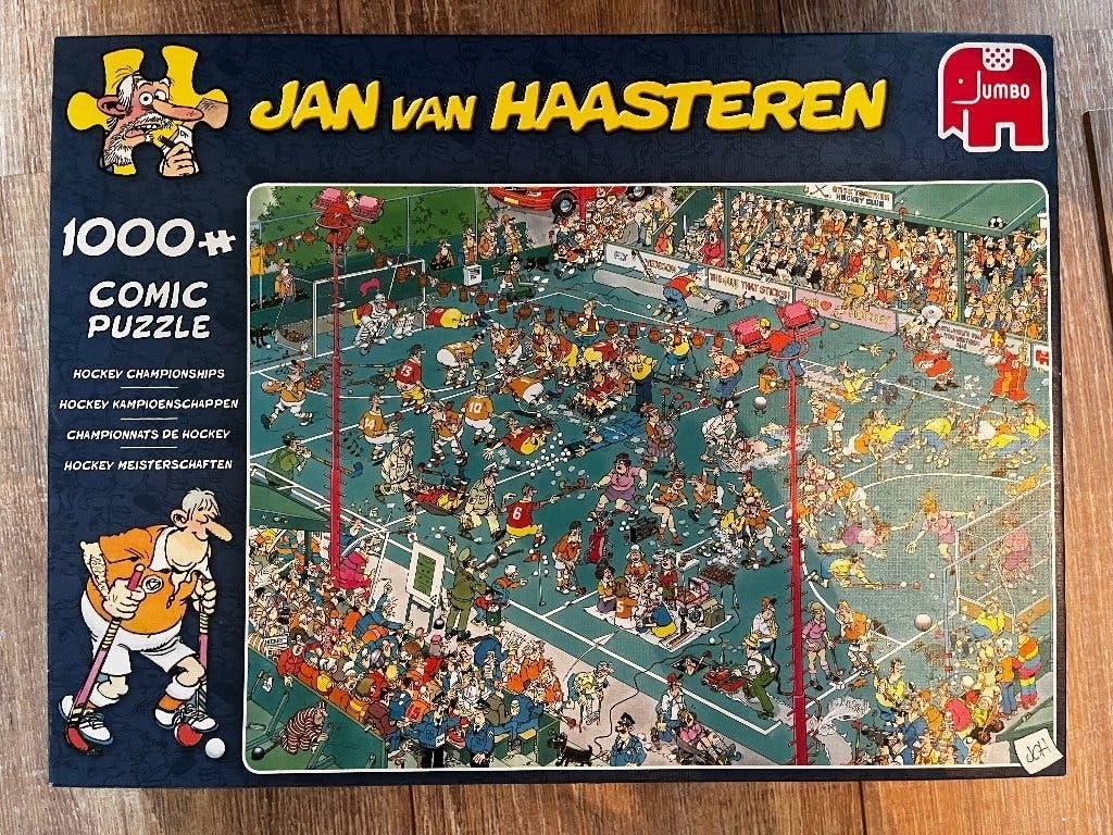 Puzzels, Jan van Haasteren, Ophalen, 500 t/m 1500 stukjes, Gebruikt, Legpuzzel