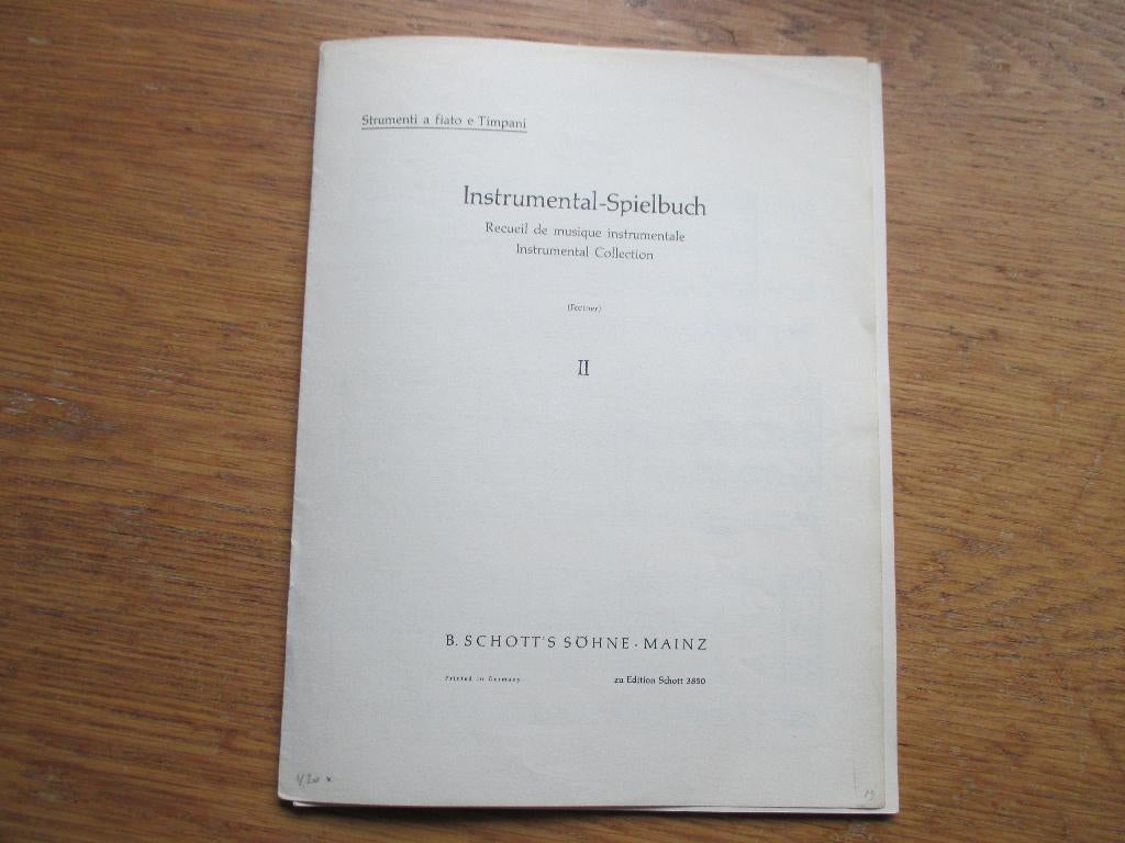 Instrumental-spielbuch - cello 14 muziekstukjes, Muziek en Instrumenten, Gebruikt, Klassiek, Ophalen of Verzenden, Viool of Altviool