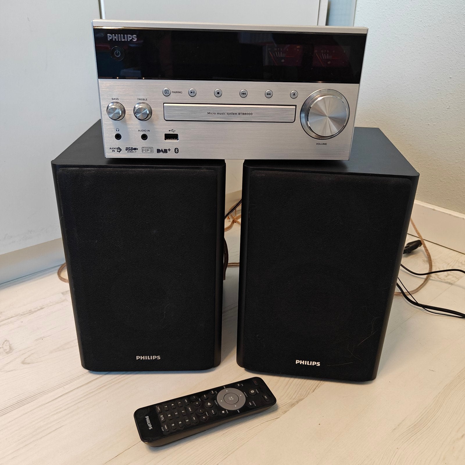 Philips BTB8000 HiFi Microset (DAB+ CD MP3 USB ), Ophalen, Philips, Microset, Tuner of Radio