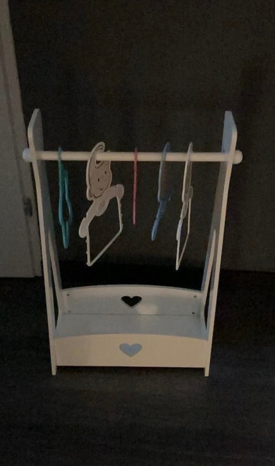 Kledingrekje voor Baby Born incl. Baby Born kleerhangers, Ophalen of Verzenden, Zo goed als nieuw, Babypop