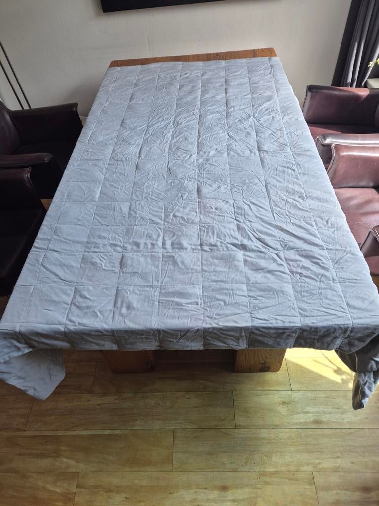 Verzwaringsdeken 2x2 meter, 15 kg, Ophalen, Eenpersoons, Grijs, Deken of Dekbed