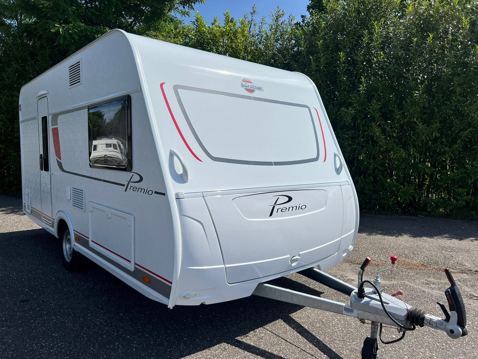 Burstner Premio 395 TS, Voortent, Schokbreker, Treinzit, Dwarsbed, Particulier