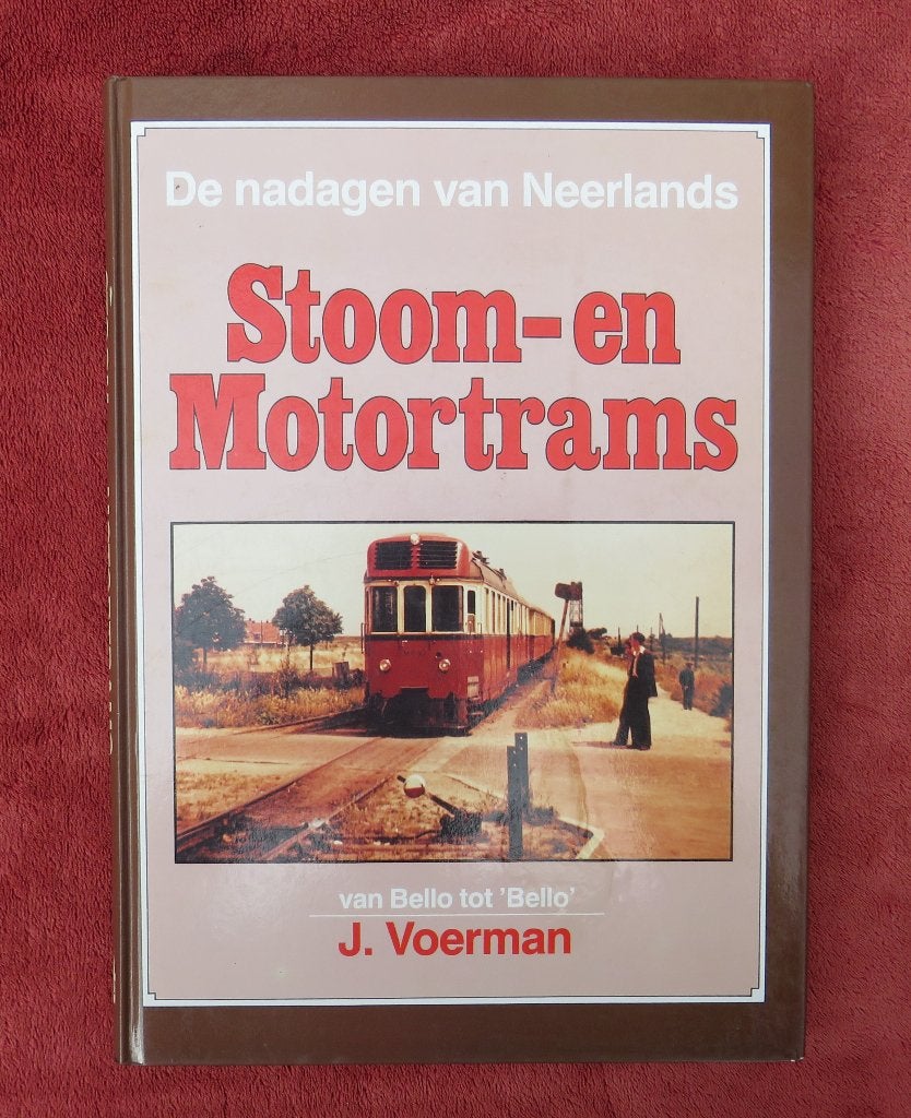 Stoom en motortrams, Ophalen of Verzenden, Zo goed als nieuw, Tram, Boek of Tijdschrift