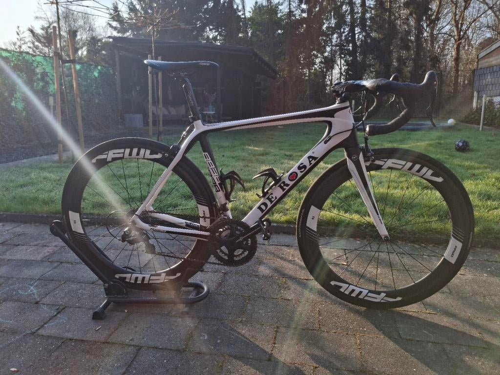De Rosa Carbon Racefiets - 54cm / medium, 28 inch, Gebruikt, Carbon, Meer dan 20 versnellingen