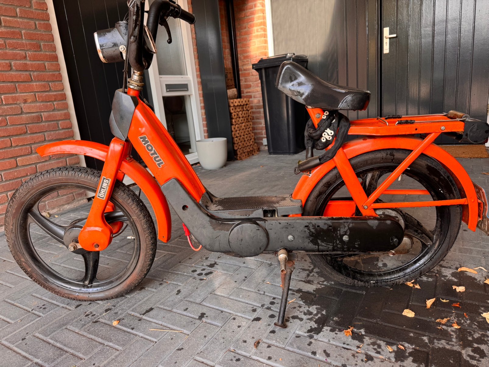 Vespa Piaggio Ciao blauw kenteken, Ophalen, Zo goed als nieuw