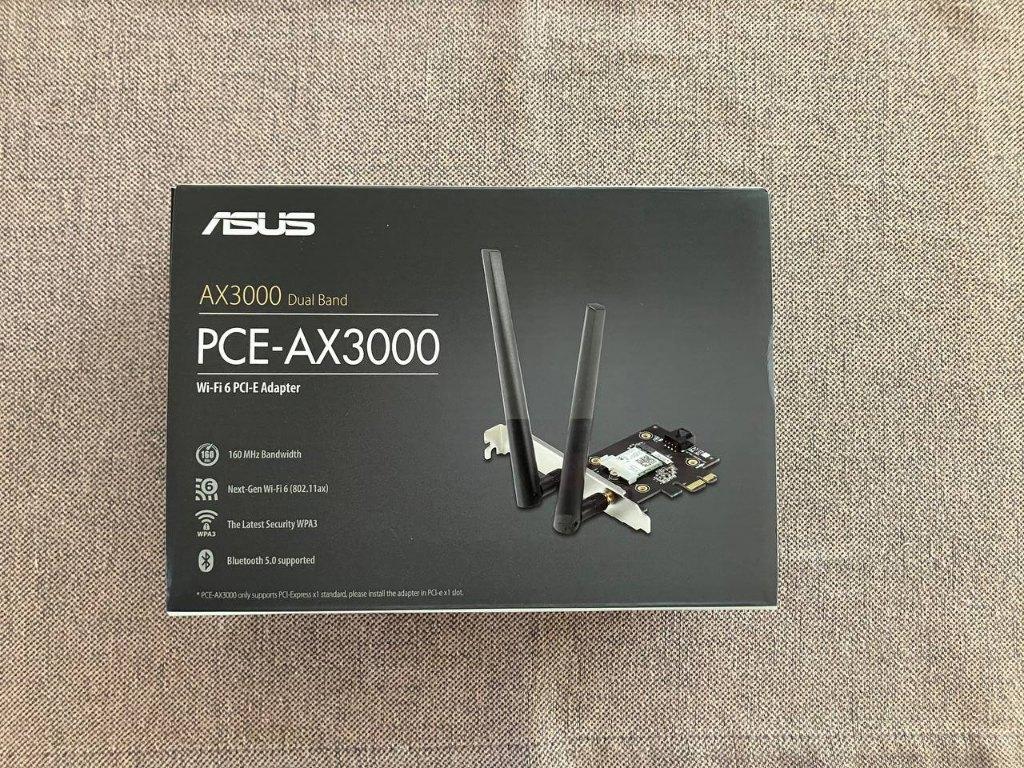 ASUS PCE-AX3000 v1, Computers en Software, Netwerkkaarten, Ophalen of Verzenden, Gebruikt, Extern, ASUS