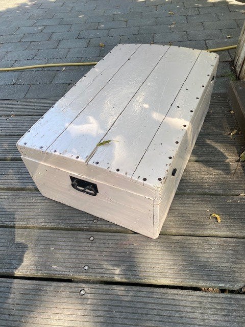 houten kist, Ophalen, 50 – 75, Gebruikt, 50 tot 100 cm