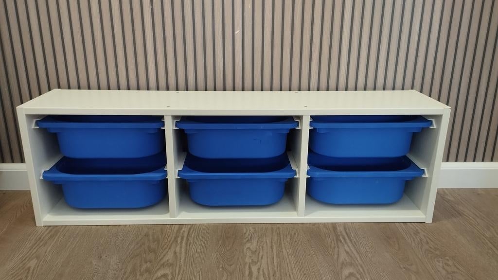 Trofast wandopberger (Ikea), Ophalen, Gebruikt