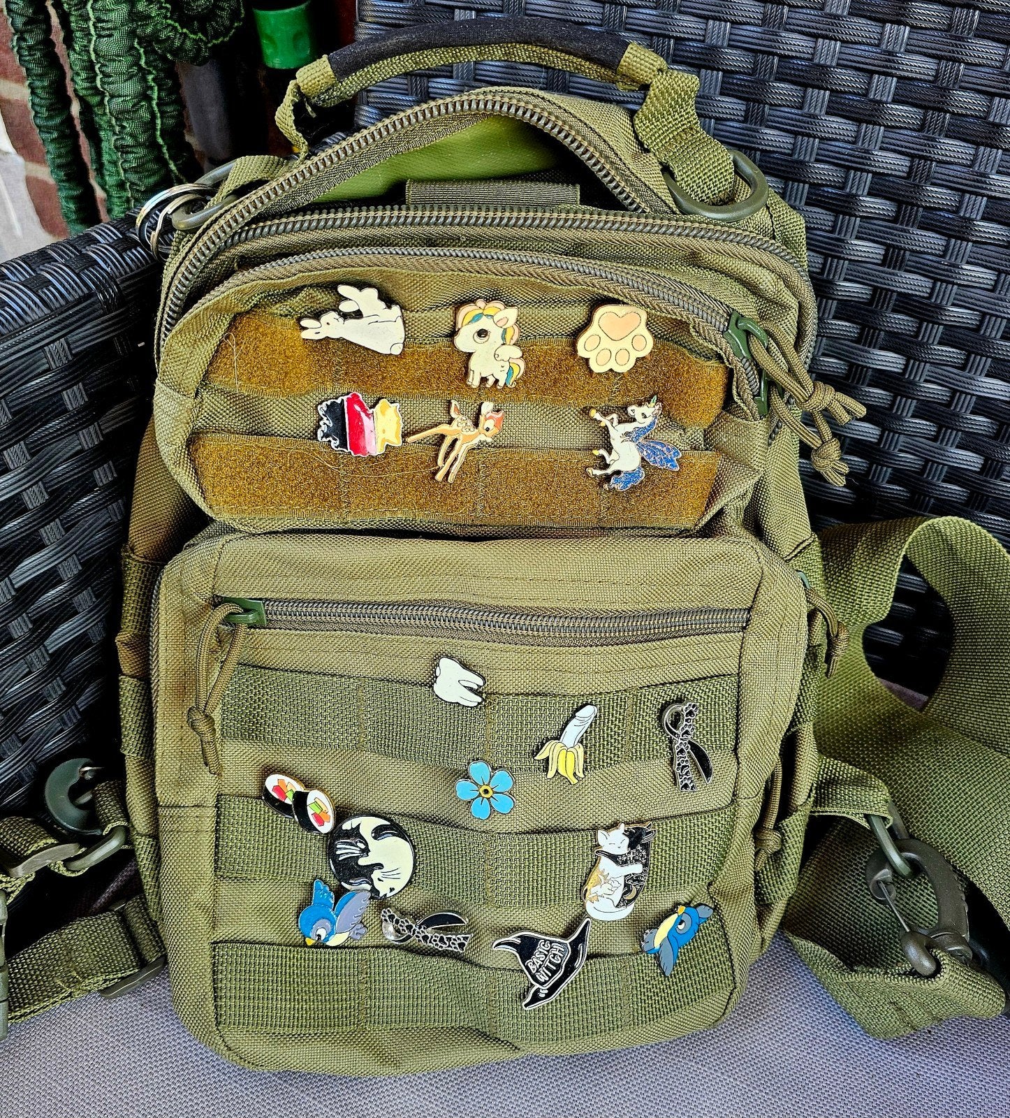 Retro Survival Tas - Stevige Schoudertas voor Avontuur, Overige merken, Gebruikt, 25 tot 40 cm, Ophalen of Verzenden