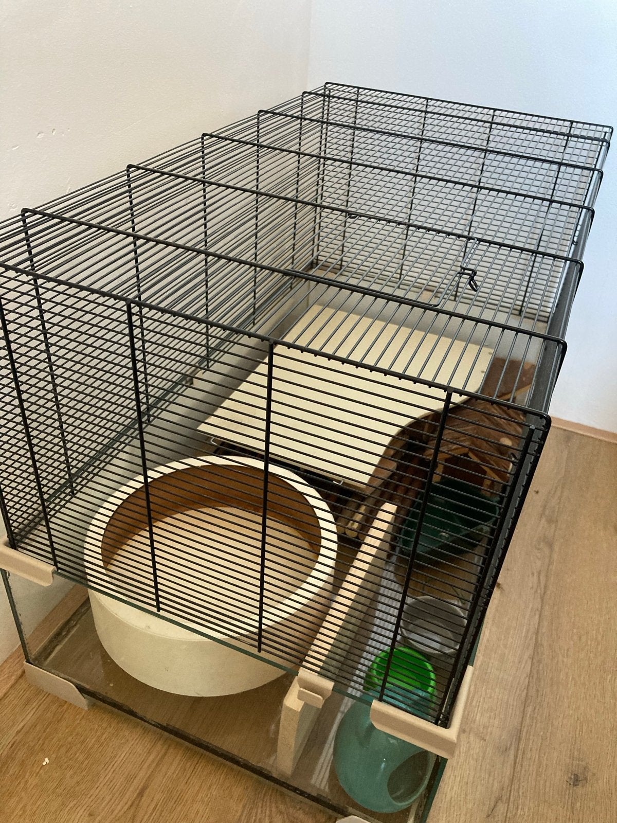 Hamsterkooi + heel veel benodigdheden, Dieren en Toebehoren, Ophalen, Zo goed als nieuw, Knaagmateriaal
