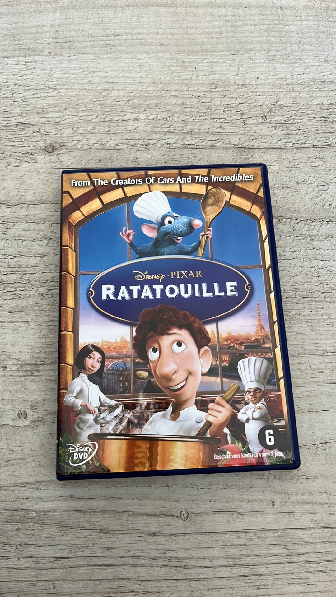 DVD Ratatouille te koop, Ophalen of Verzenden, Zo goed als nieuw