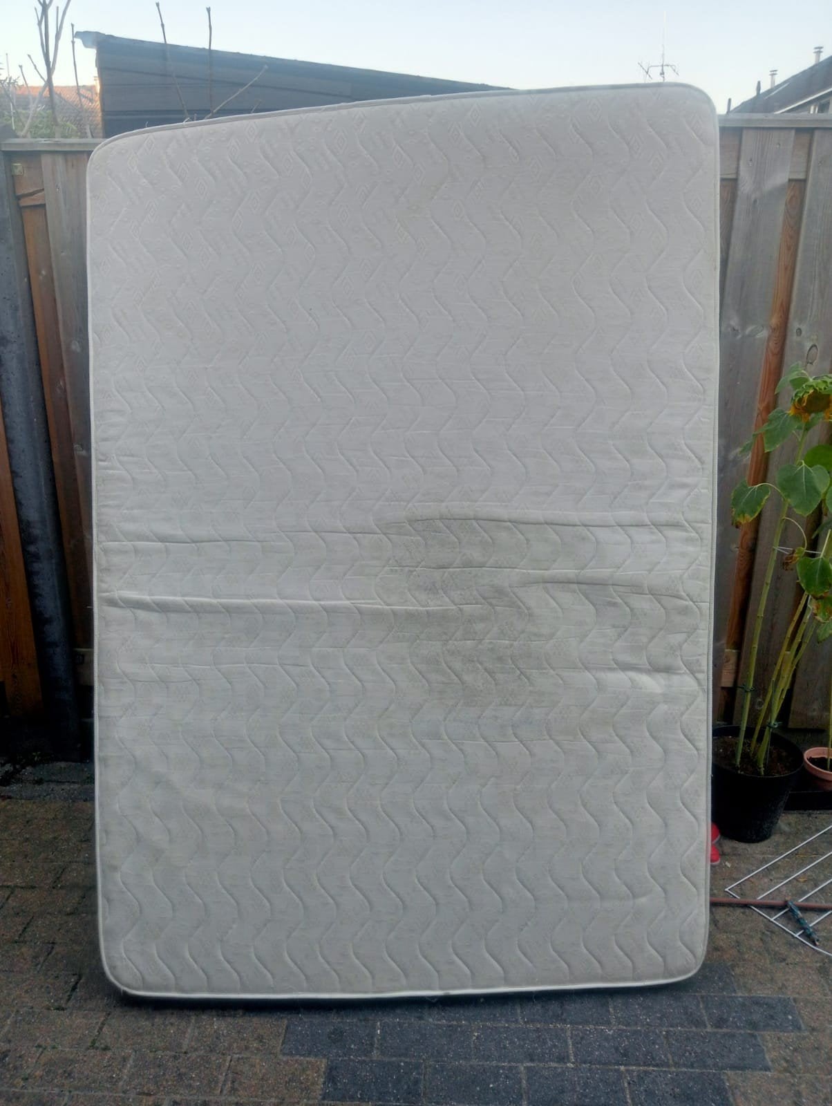 (oud) matras 140x200, Huis en Inrichting, Ophalen, Gebruikt, Tweepersoons, 140 cm