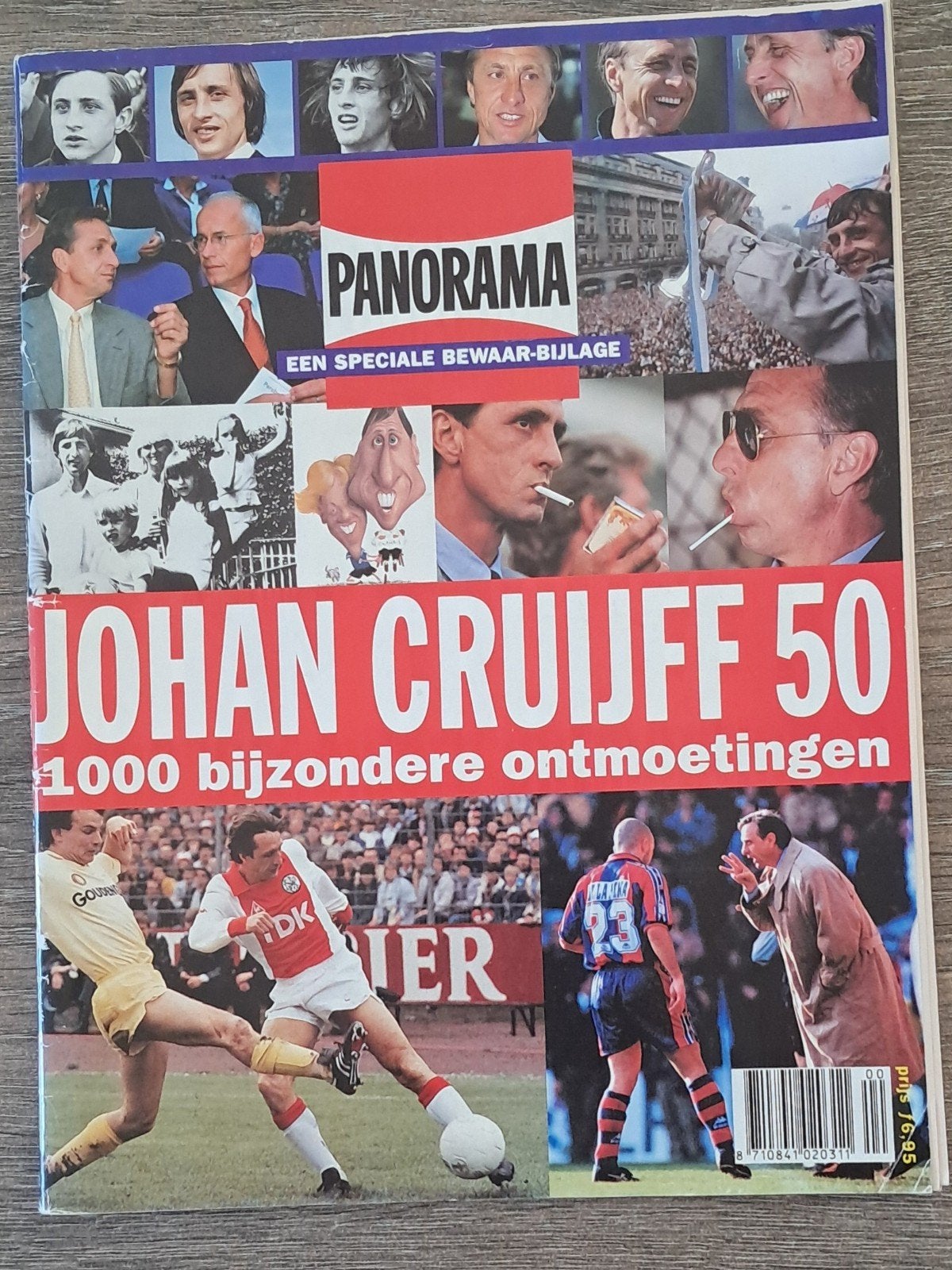 Panorama Special: Johan Cruijff 50 jaar......., Ophalen of Verzenden, Zo goed als nieuw, Sport en Vrije tijd