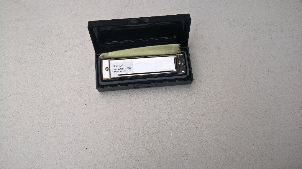 TE koop aangeboden mooi mondharmonca .doe gepast bod, Ophalen of Verzenden, Zo goed als nieuw, Overige typen, Met koffer of doosje