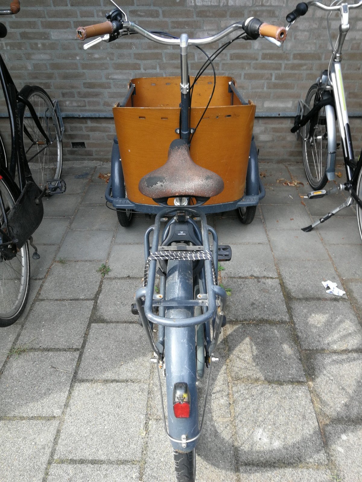Babboe Curve bakfiets - ketting moet strakker, Ophalen of Verzenden, Gebruikt, Trommelrem, 2 kinderen