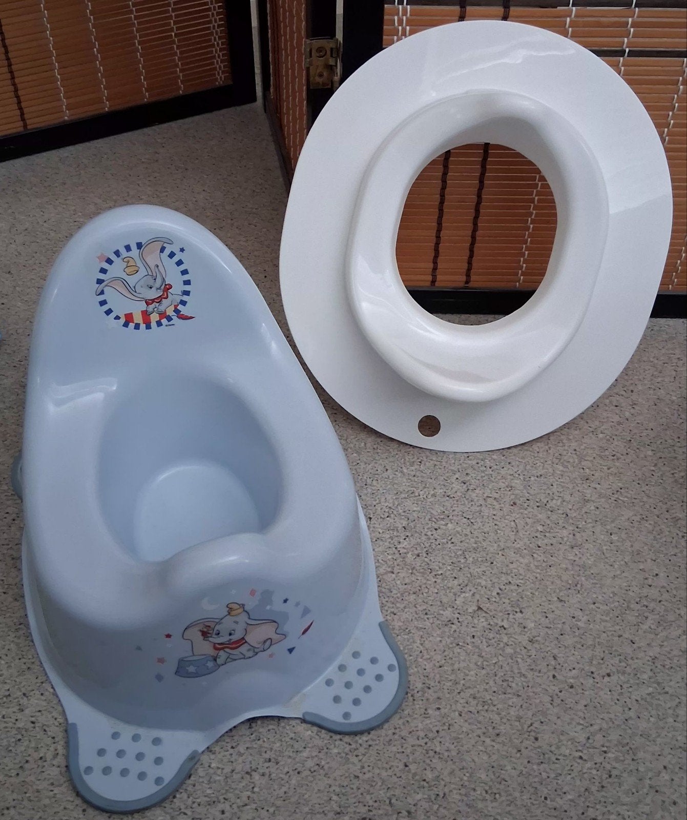 Dumbo potje en wc-bril verkleiner, Ophalen, Gebruikt