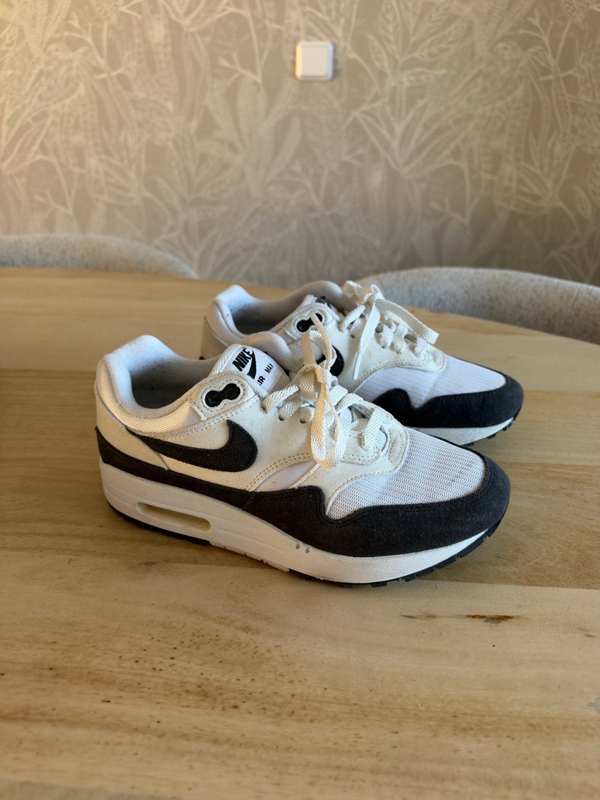 Zgan Nike Air Max 1 Dames Sneakers maat 38, Kleding | Dames, Wit, Ophalen of Verzenden, Sneakers of Gympen, Zo goed als nieuw