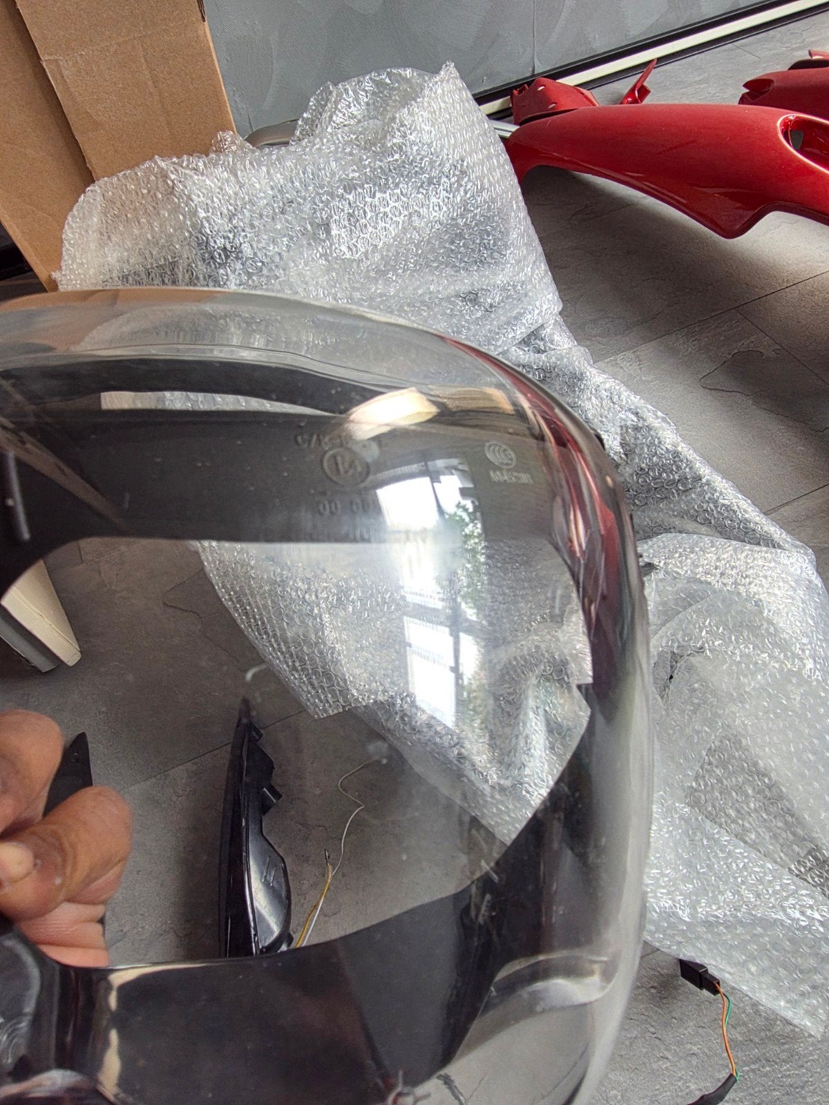 Tellerglas zip, Ophalen of Verzenden, Overige typen, Piaggio
