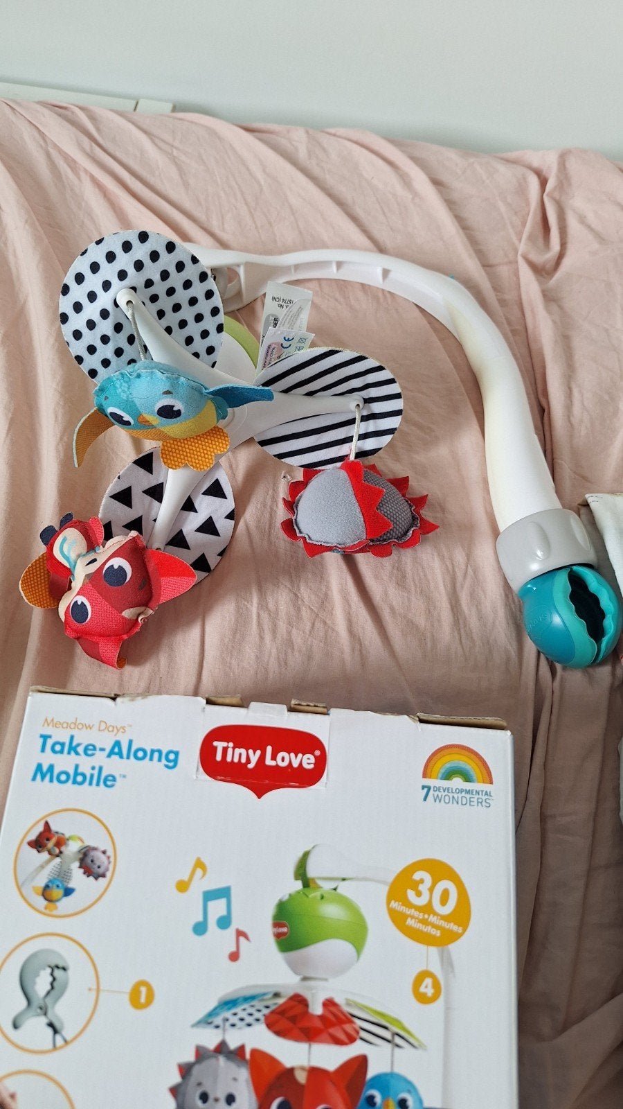 Tiny Love mobile, Ophalen of Verzenden, Zo goed als nieuw, Mobiel