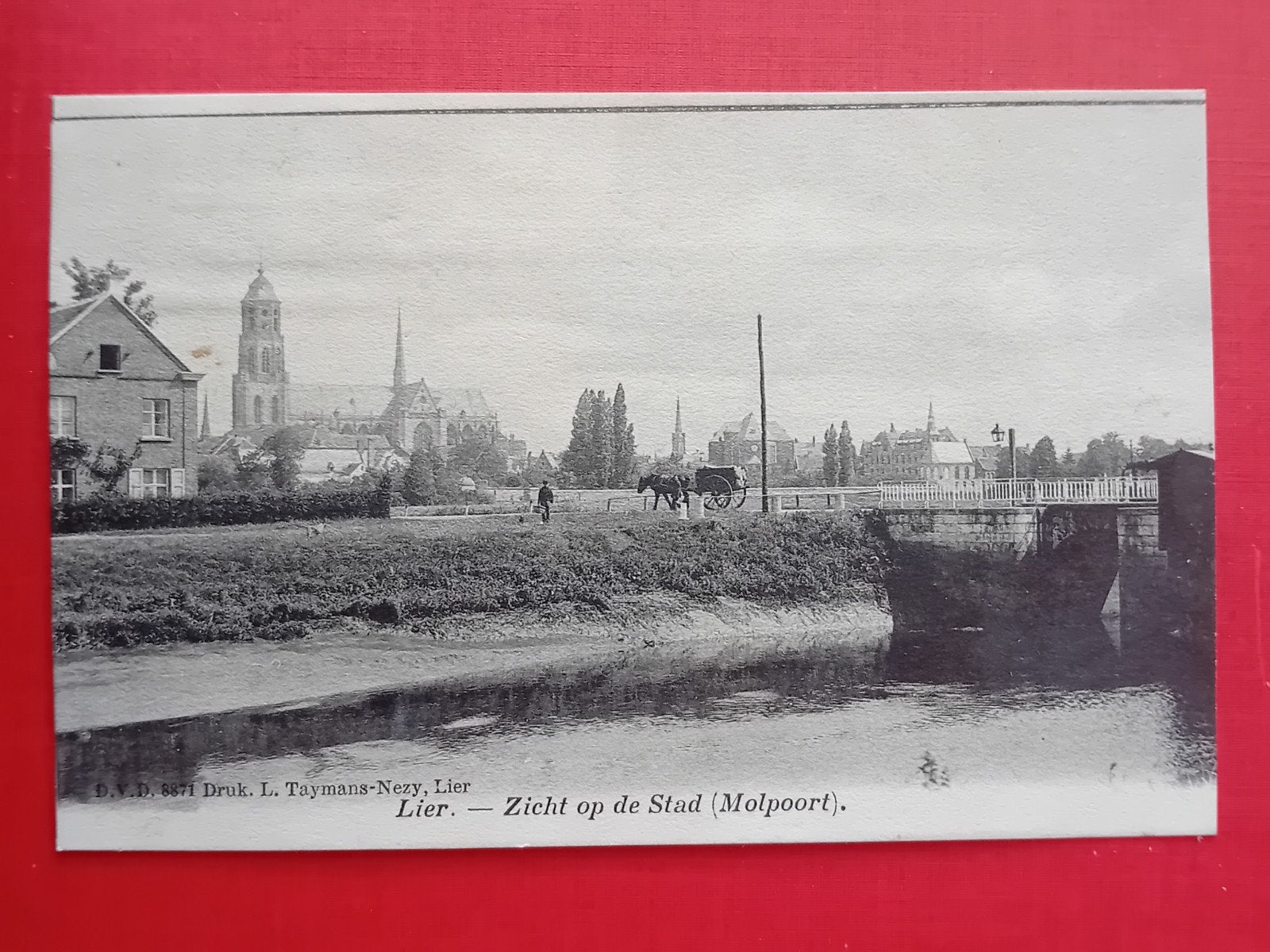 Ansichtkaart Lier, Ophalen of Verzenden