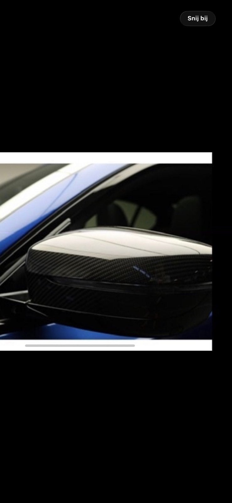 Originele performance BMW spiegelkappen carbon., Ophalen of Verzenden, Zo goed als nieuw