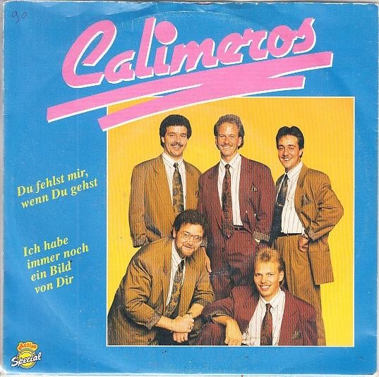 calimeros - du fehlst mir wenn du gehst  (piraat/schlager), Cd's en Dvd's, 1990 - 1999, 7 inch, Single, Ophalen of Verzenden