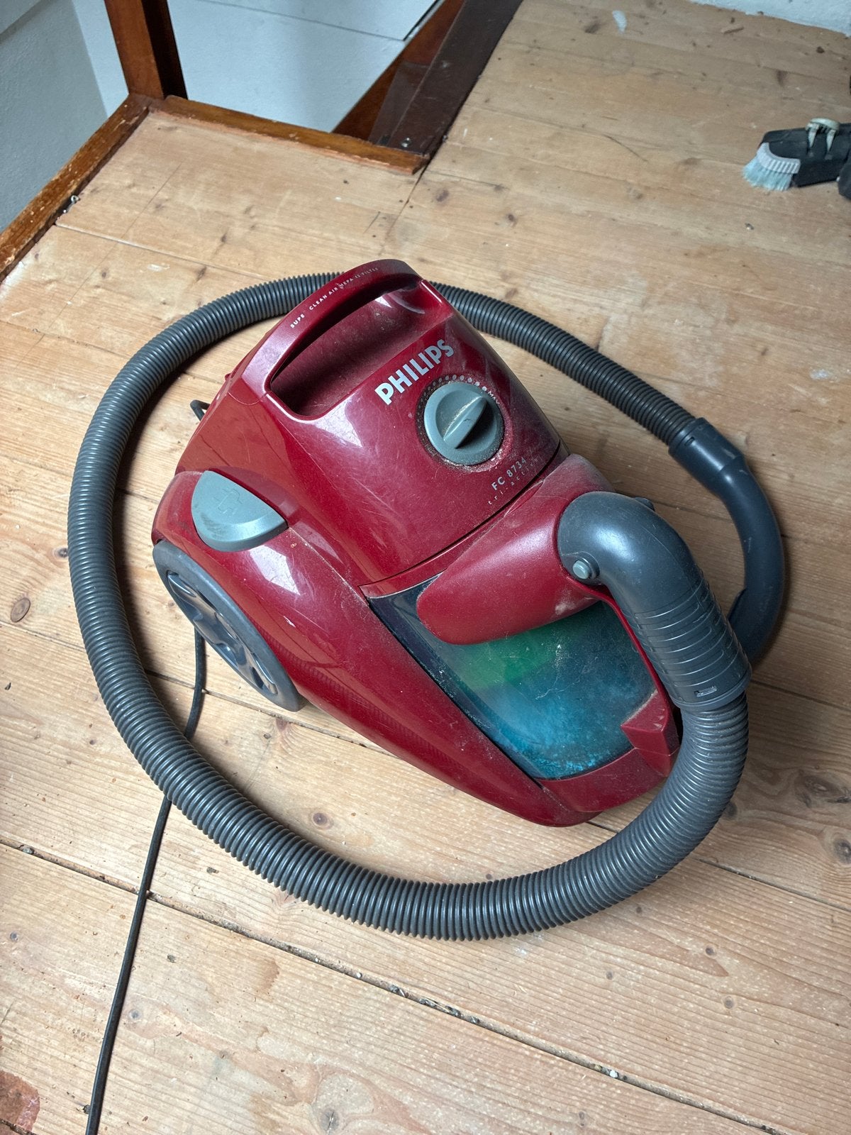 Philips FC 8734 Sledestofzuiger - Krachtig en Compact, Witgoed en Apparatuur, Gebruikt, Philips, Ophalen of Verzenden, Sledestofzuiger