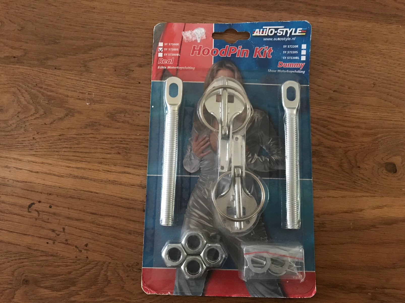 Auto style , show motorkap sluiting, hoodpin kit, Ophalen of Verzenden