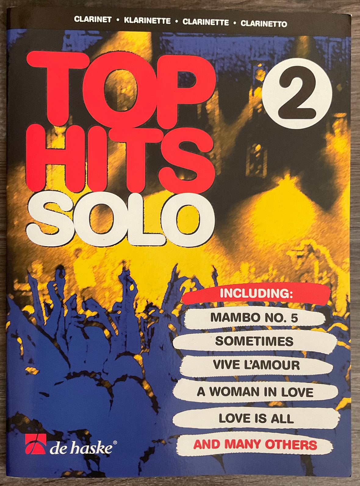 TOP HITS SOLO CLARINET 2 - Robert van Beringen, Ophalen of Verzenden, Zo goed als nieuw, Klarinet, Artiest of Componist