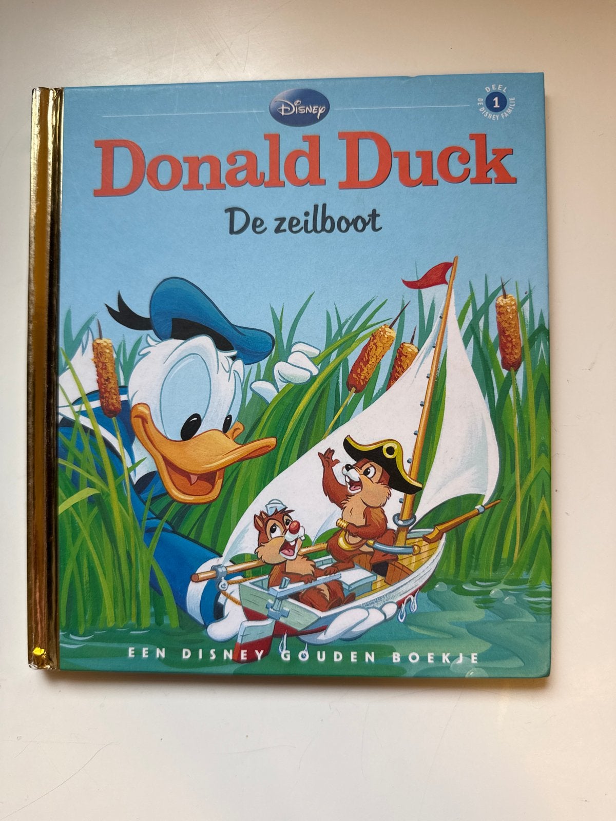 Donald Duck: De zeilboot - Een Disney Gouden Boekje, Ophalen of Verzenden, Zo goed als nieuw, 2 tot 3 jaar