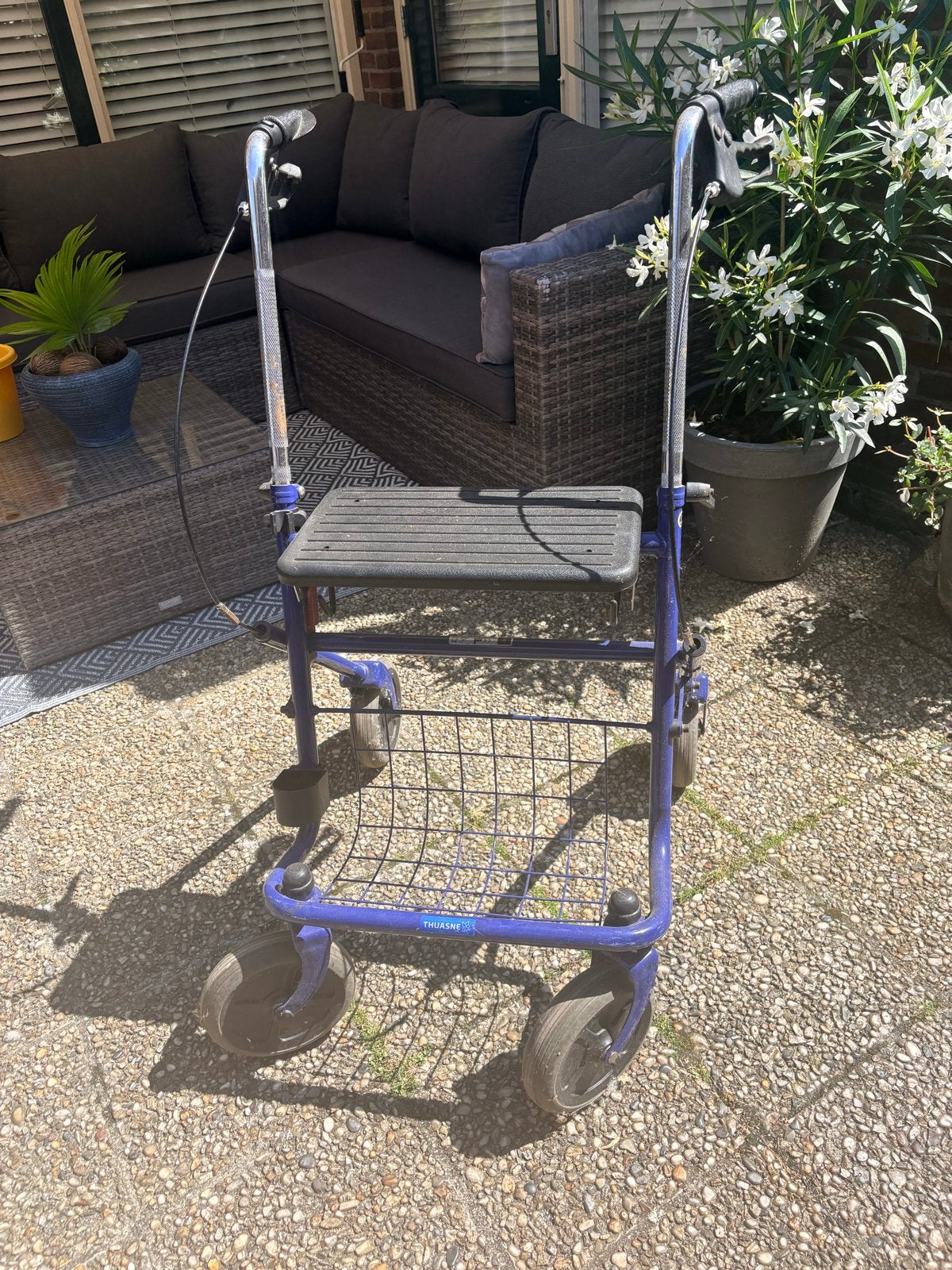 Rollator, Ophalen