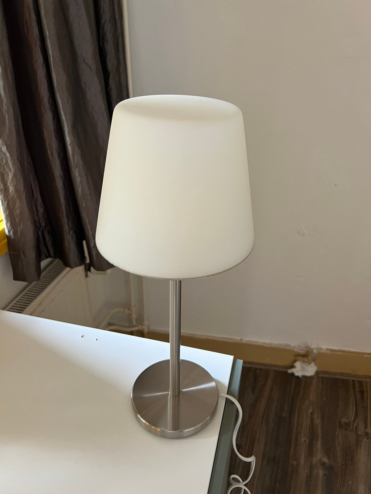 IKEA Månsken tafellamp, Meerkleurig, Ophalen of Verzenden, Glas, Met kap
