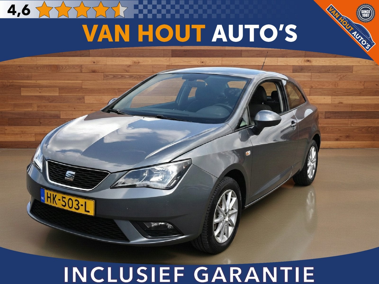 SEAT Ibiza SC 1.0 EcoTSI Style Connect | NAVIGATIE, Auto's, Stof, Gebruikt, Euro 6, Bluetooth