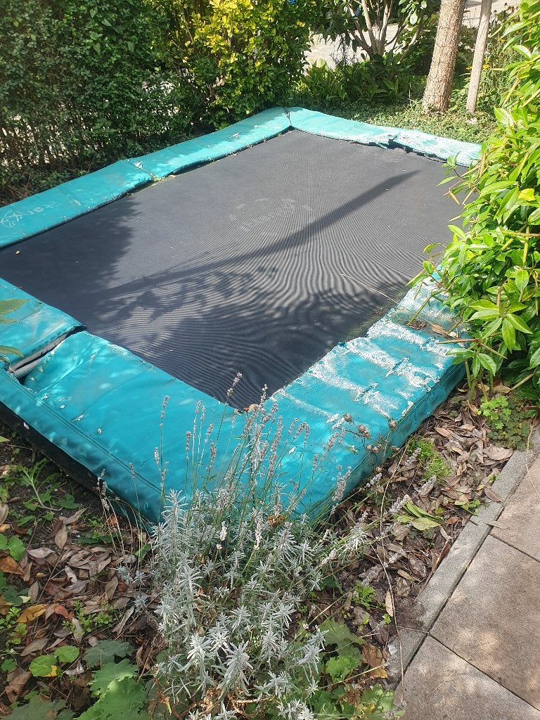 rechthoekige trampoline Etan