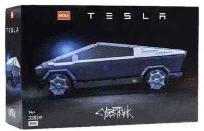 MEGA Tesla Cybertruck Bouwset - 3283 onderdelen, Groter dan 1:32, Nieuw, Truck, Ophalen