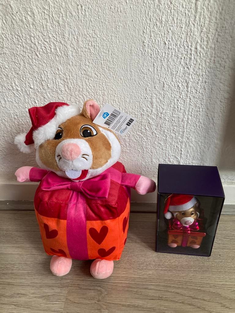 Ah hamster cadeau set, Diversen, Kerst, Ophalen of Verzenden, Zo goed als nieuw