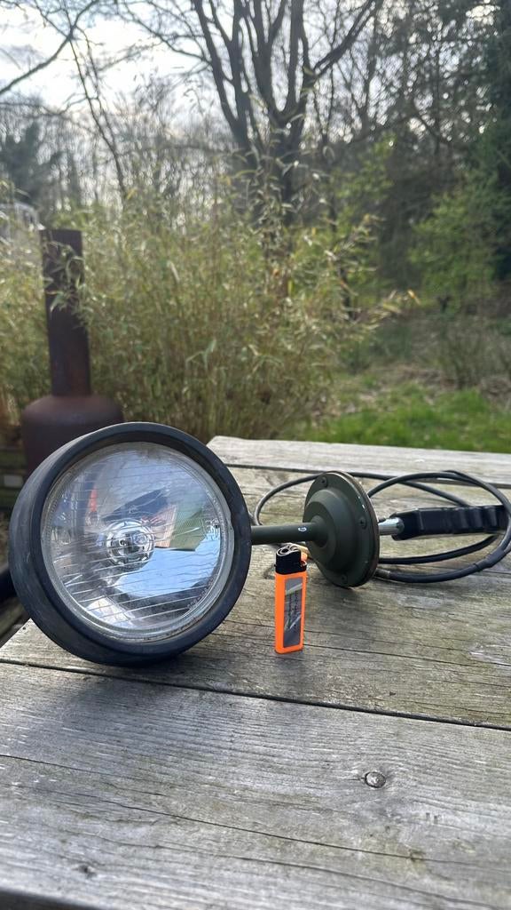 Zoeklamp / zoeklicht van Hella, Hella straat, Gebruikt, Communicatie, Ophalen of Verzenden