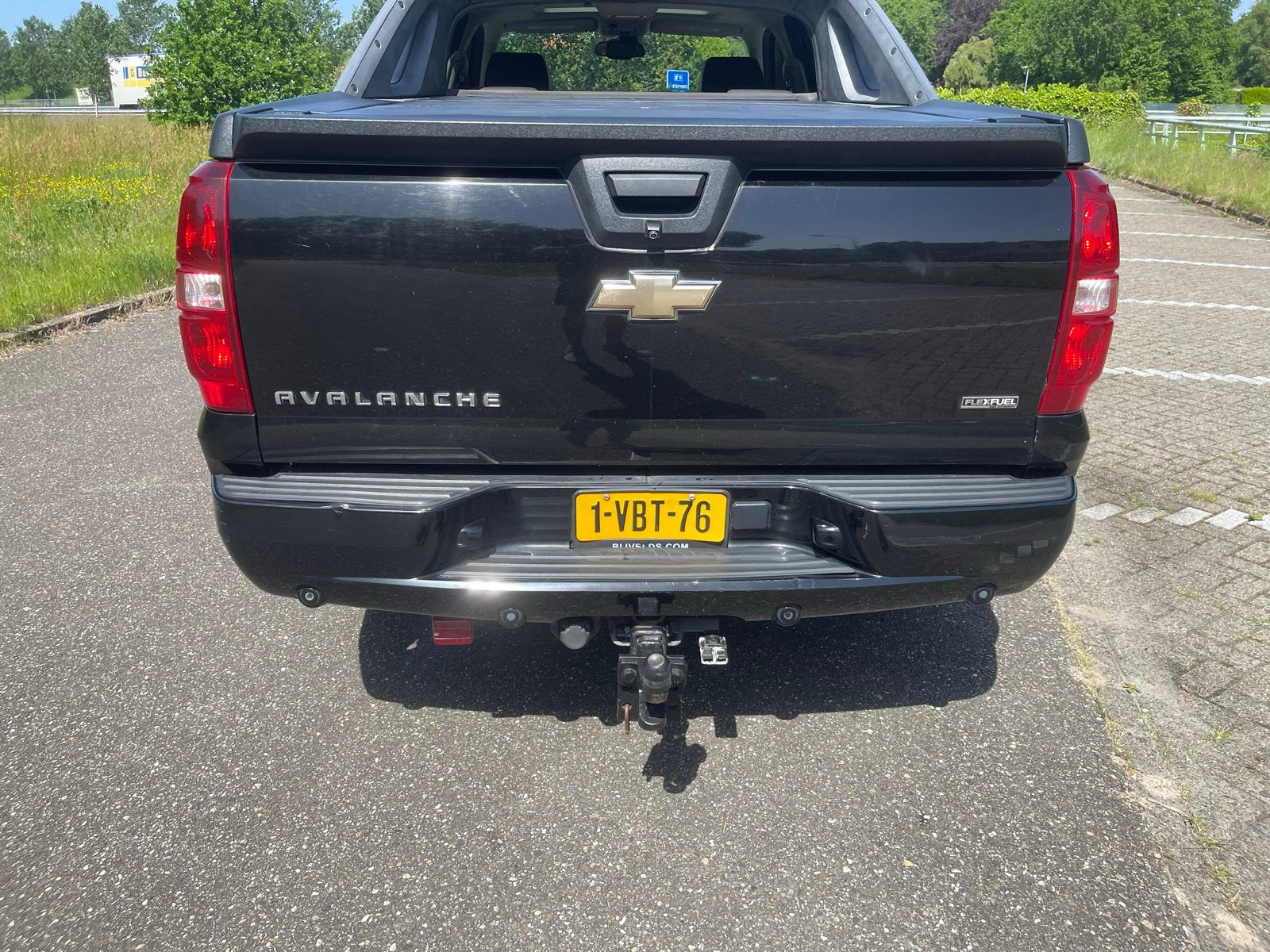Chevrolet 2009 USA Avalanche 5.3V8 4WD LPG-G3 Trekhaak, 3500 kg, 2431 kg, Chevrolet, Zwart