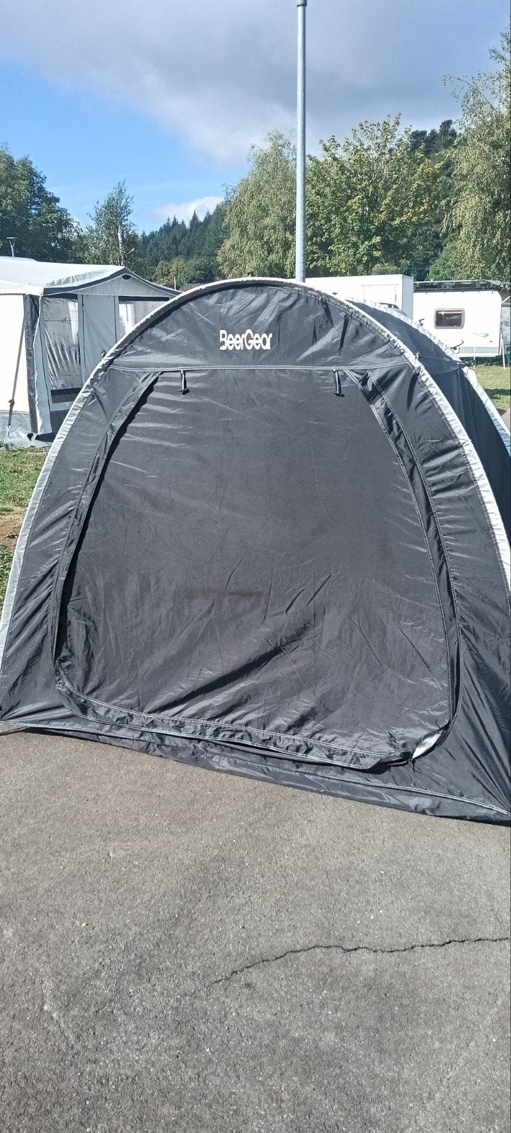 BeerGear fietstent of slaaptent in voortent, Caravans en Kamperen, Tenten, Ophalen of Verzenden, Zo goed als nieuw, Tot en met 2