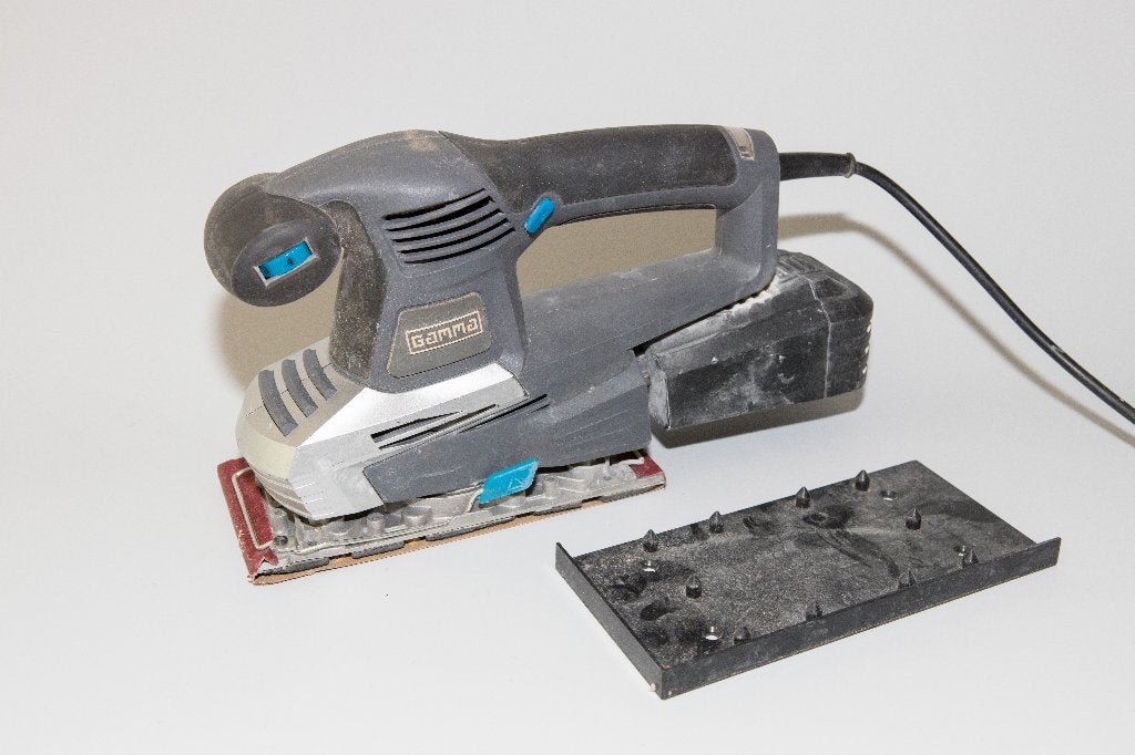 gamma vlakschuurmachine met stofopvang, Ophalen, Gebruikt, Minder dan 600 watt, Vlakschuurmachine