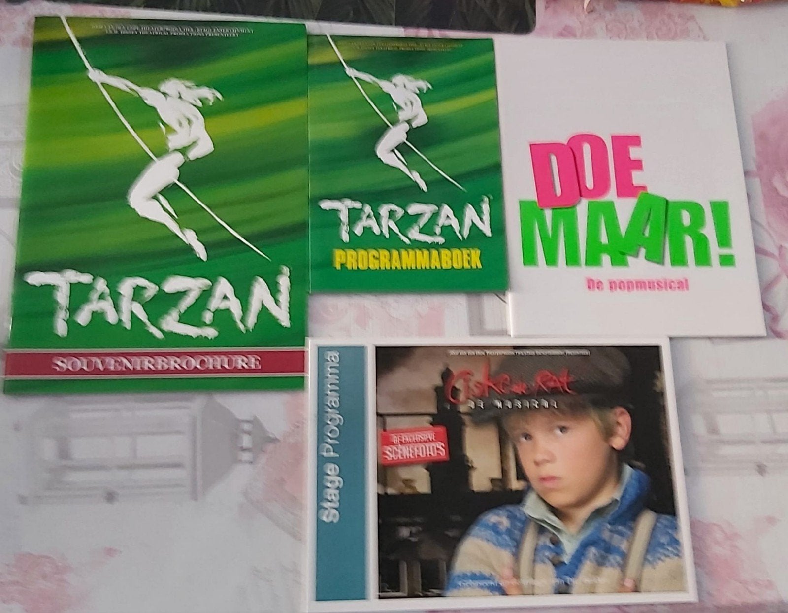 Programmaboeken Musical & Disney on ice., Ophalen of Verzenden, Zo goed als nieuw