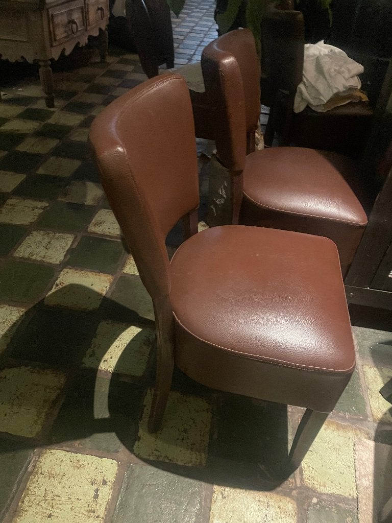 16 eettafel stoelen voor horeca of cafe of thuis, Ophalen, Gebruikt, Bruin, Hout