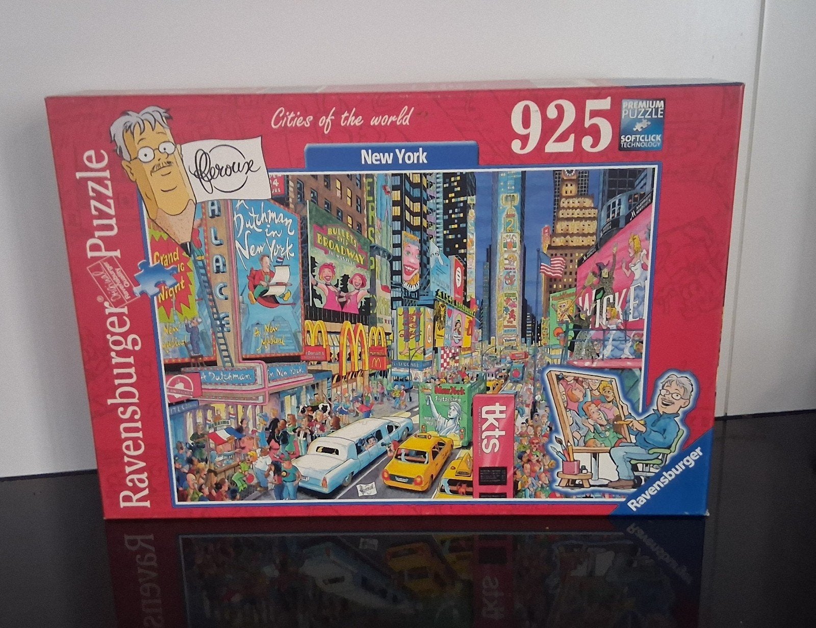 RAVENSBURGER puzzel New York Cities of the World, Ophalen of Verzenden, 500 t/m 1500 stukjes, Zo goed als nieuw, Legpuzzel