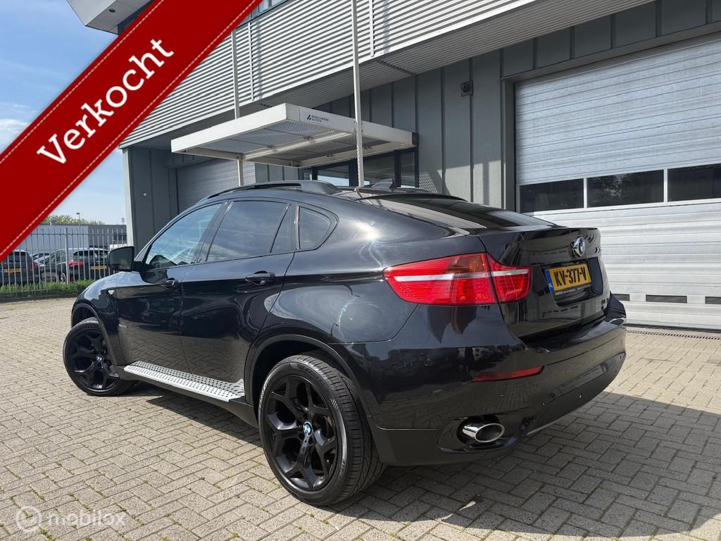BMW X6 xDrive35d High Executive, Auto's, BMW, Gebruikt, 2993 cc, Zwart, Bedrijf