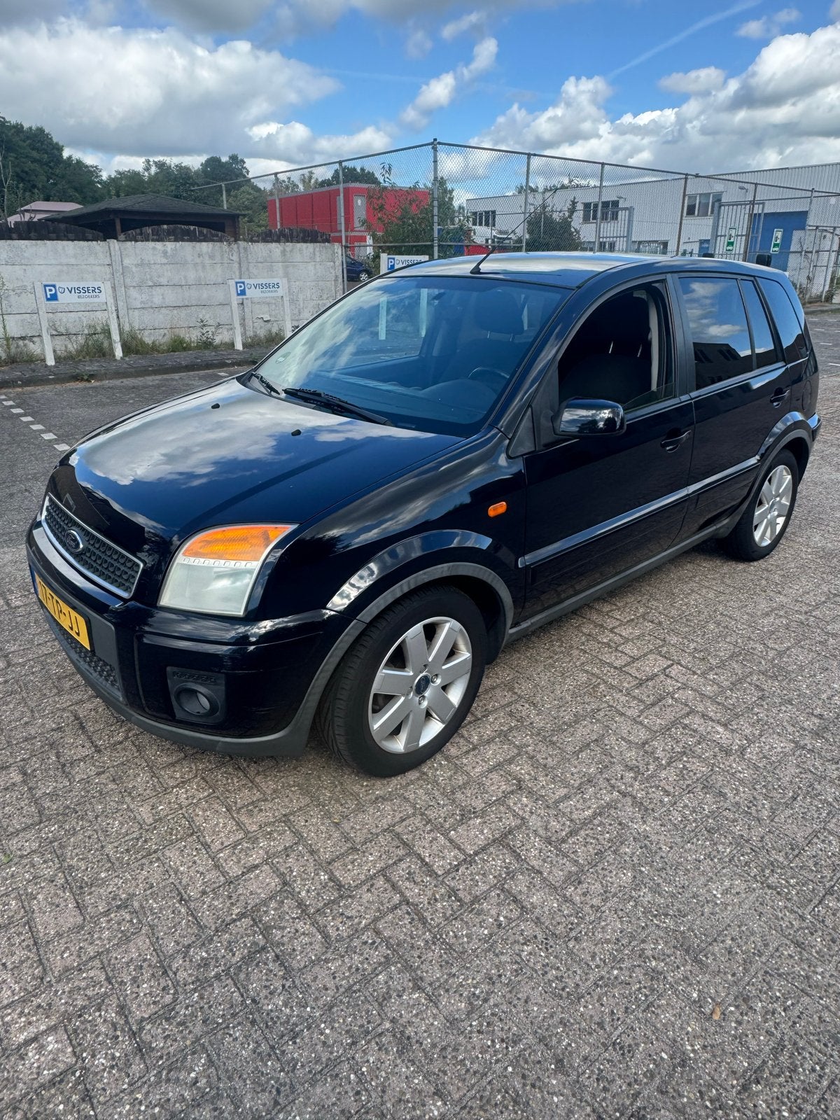 Ford Fusion 1.4 16V 2006 Blauw, Auto's, Voorwielaandrijving, 15 km/l, Blauw, 49 €/maand