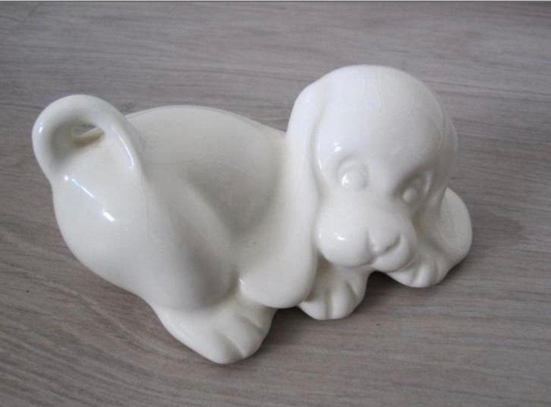beeldje wit hondje, Ophalen of Verzenden, Zo goed als nieuw, Dier